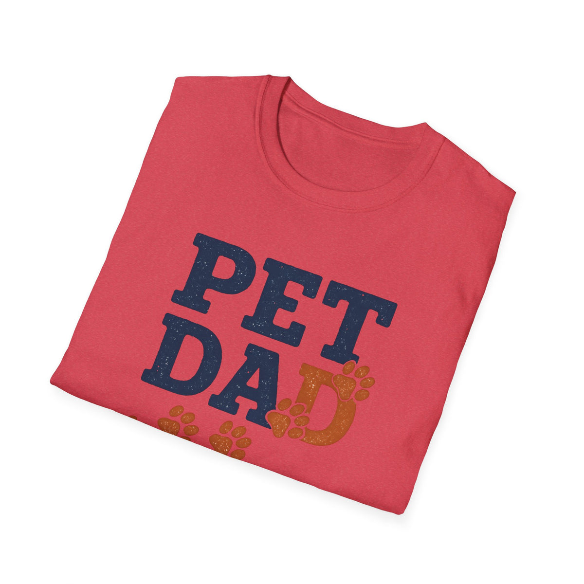 Pet Dad Logo Shirt – Funny Dog Dad & Cat Dad Graphic Tee