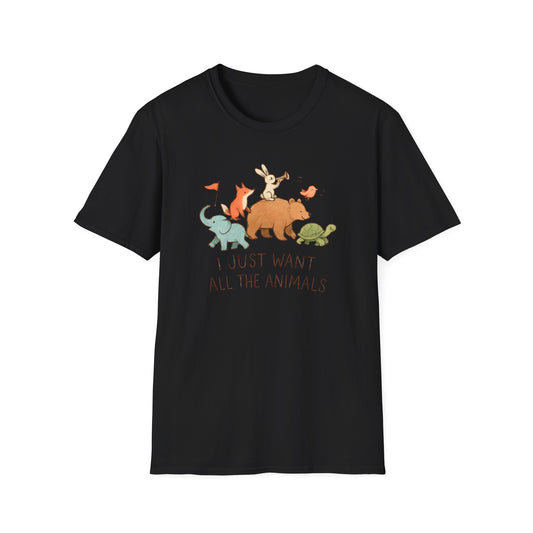 All The Animals T-Shirt – Cute Animal Lover Gift Tee