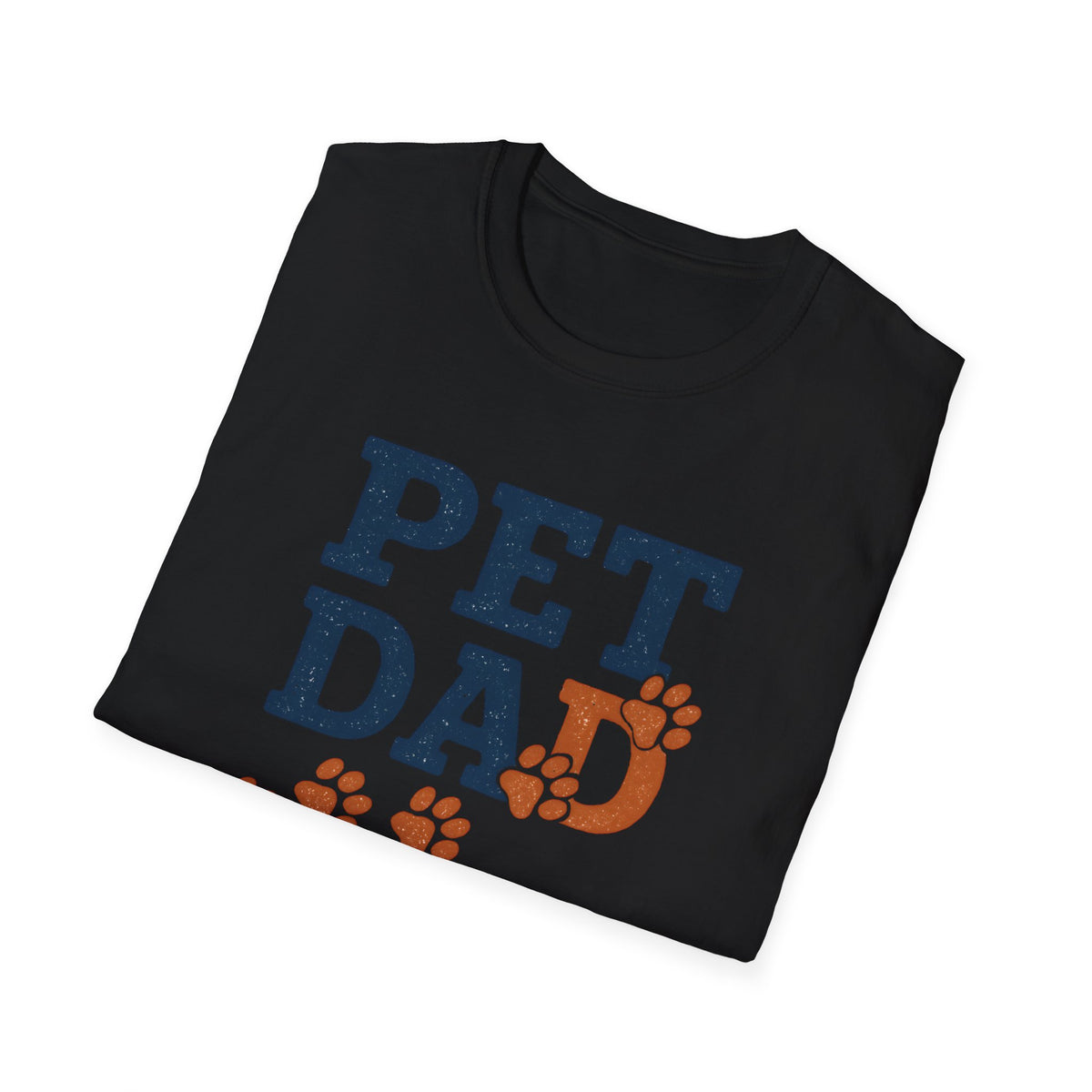 Pet Dad Logo Shirt – Funny Dog Dad & Cat Dad Graphic Tee