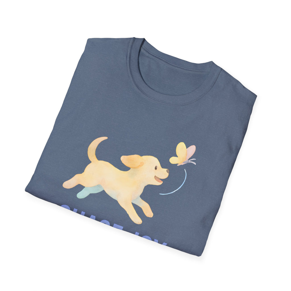 Dog Chasing Butterfly Shirt – Cute Dog Lover Gift Tee