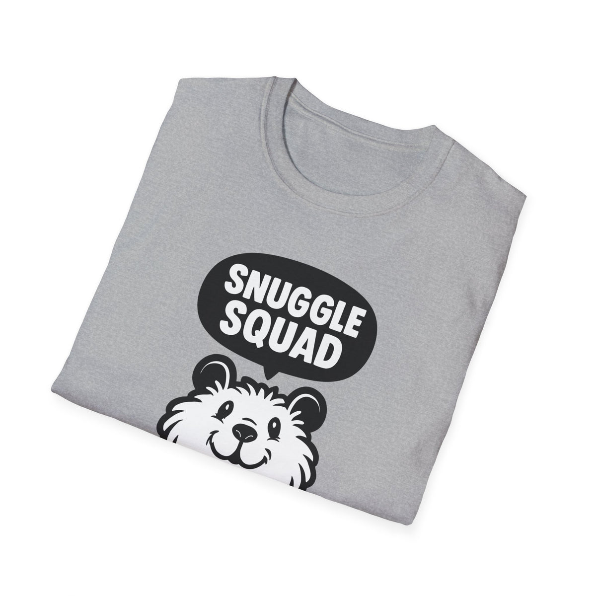 Snuggle Squad Pet Lover Graphic Tee – Cozy Dog Mom Uniform