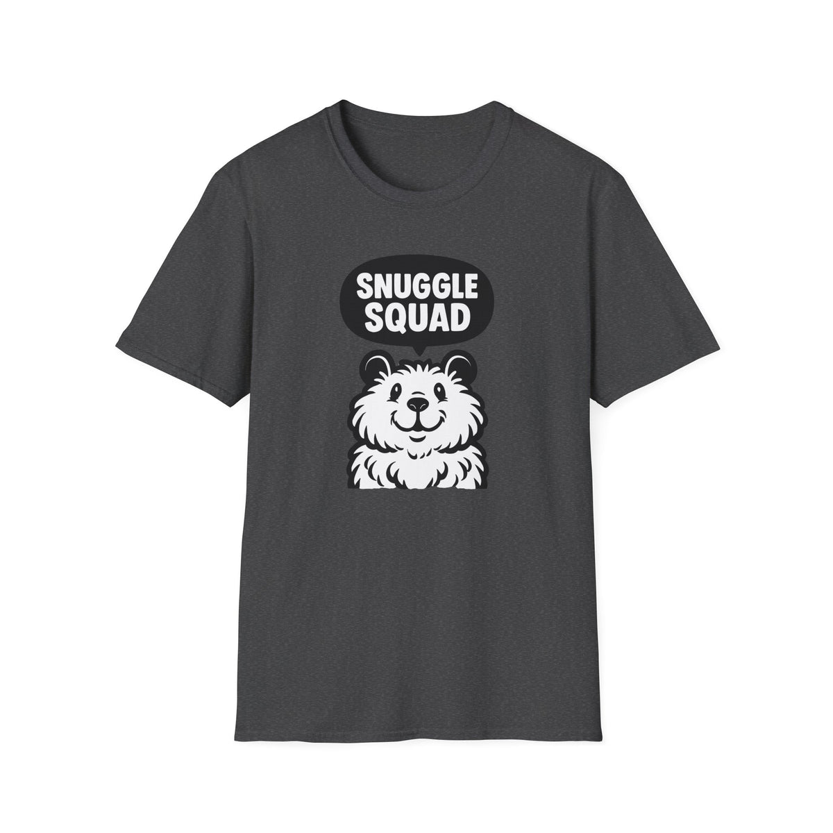 Snuggle Squad Pet Lover Graphic Tee – Cozy Dog Mom Uniform