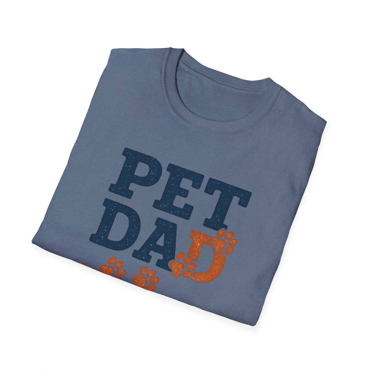 Pet Dad Logo Shirt – Funny Dog Dad & Cat Dad Graphic Tee