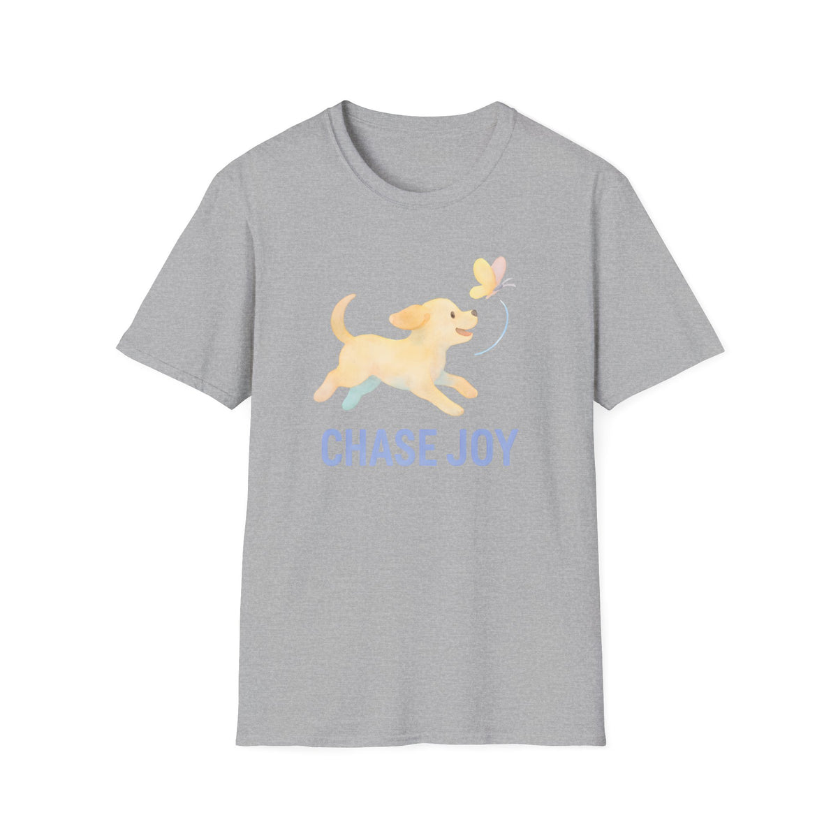 Dog Chasing Butterfly Shirt – Cute Dog Lover Gift Tee