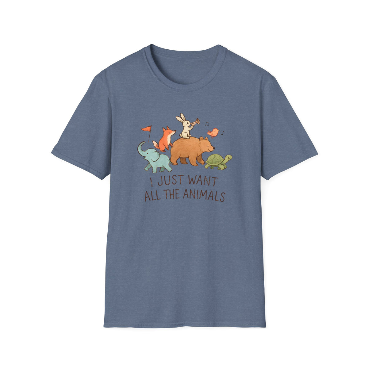 All The Animals T-Shirt – Cute Animal Lover Gift Tee
