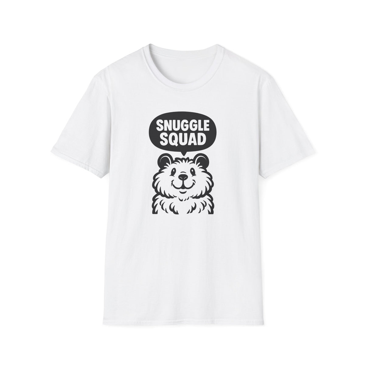 Snuggle Squad Pet Lover Graphic Tee – Cozy Dog Mom Uniform