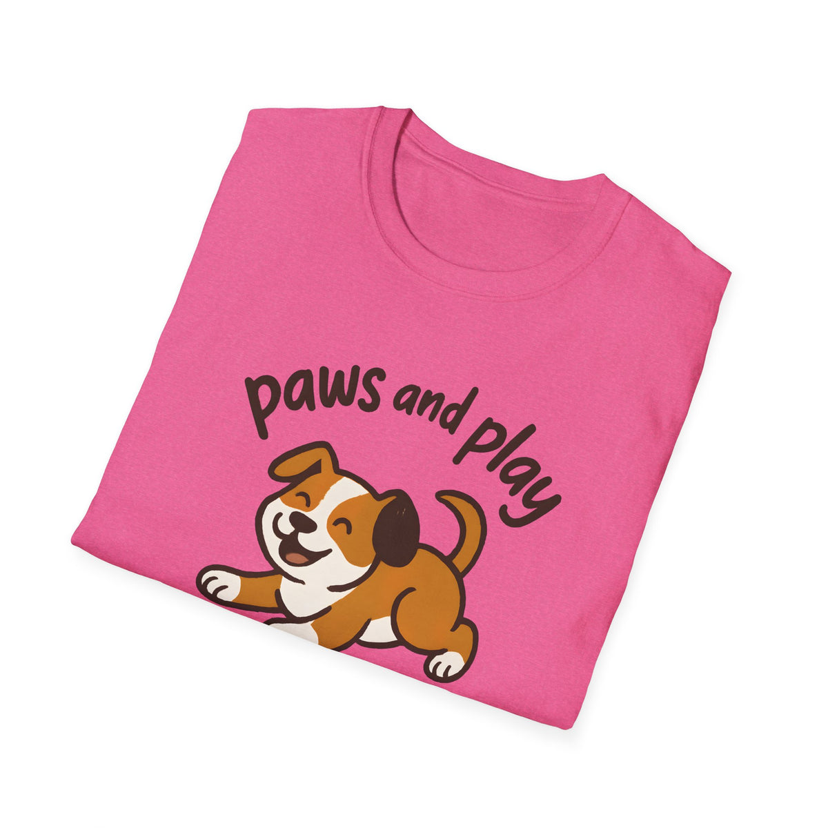 Corgi Paw Print T-Shirt – Cute Gift for Corgi Moms & Dog Lovers