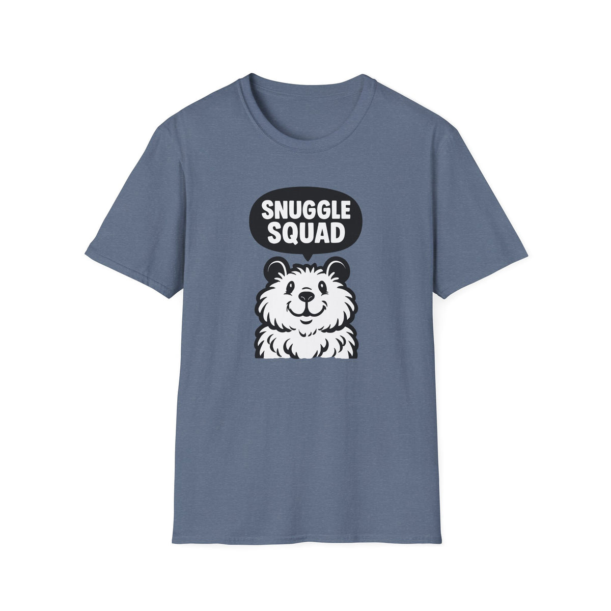 Snuggle Squad Pet Lover Graphic Tee – Cozy Dog Mom Uniform