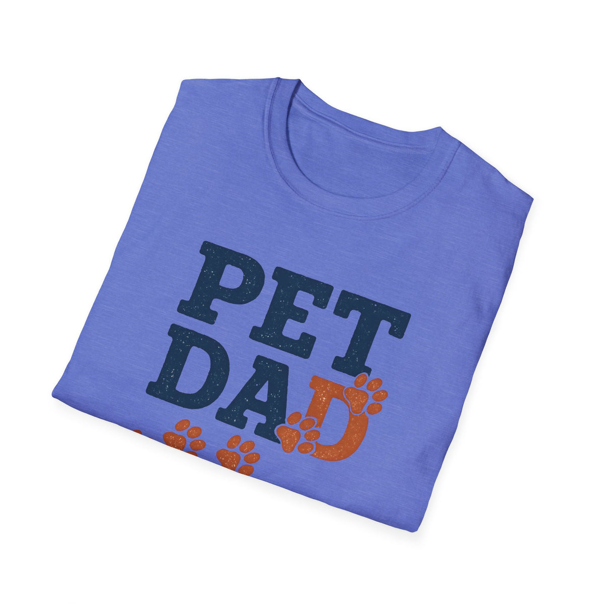 Pet Dad Logo Shirt – Funny Dog Dad & Cat Dad Graphic Tee