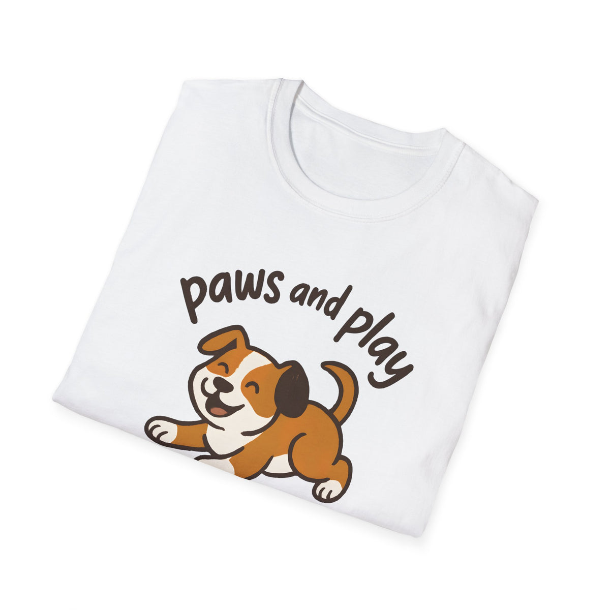 Corgi Paw Print T-Shirt – Cute Gift for Corgi Moms & Dog Lovers