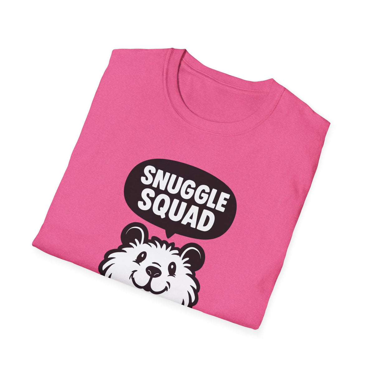 Snuggle Squad Pet Lover Graphic Tee – Cozy Dog Mom Uniform