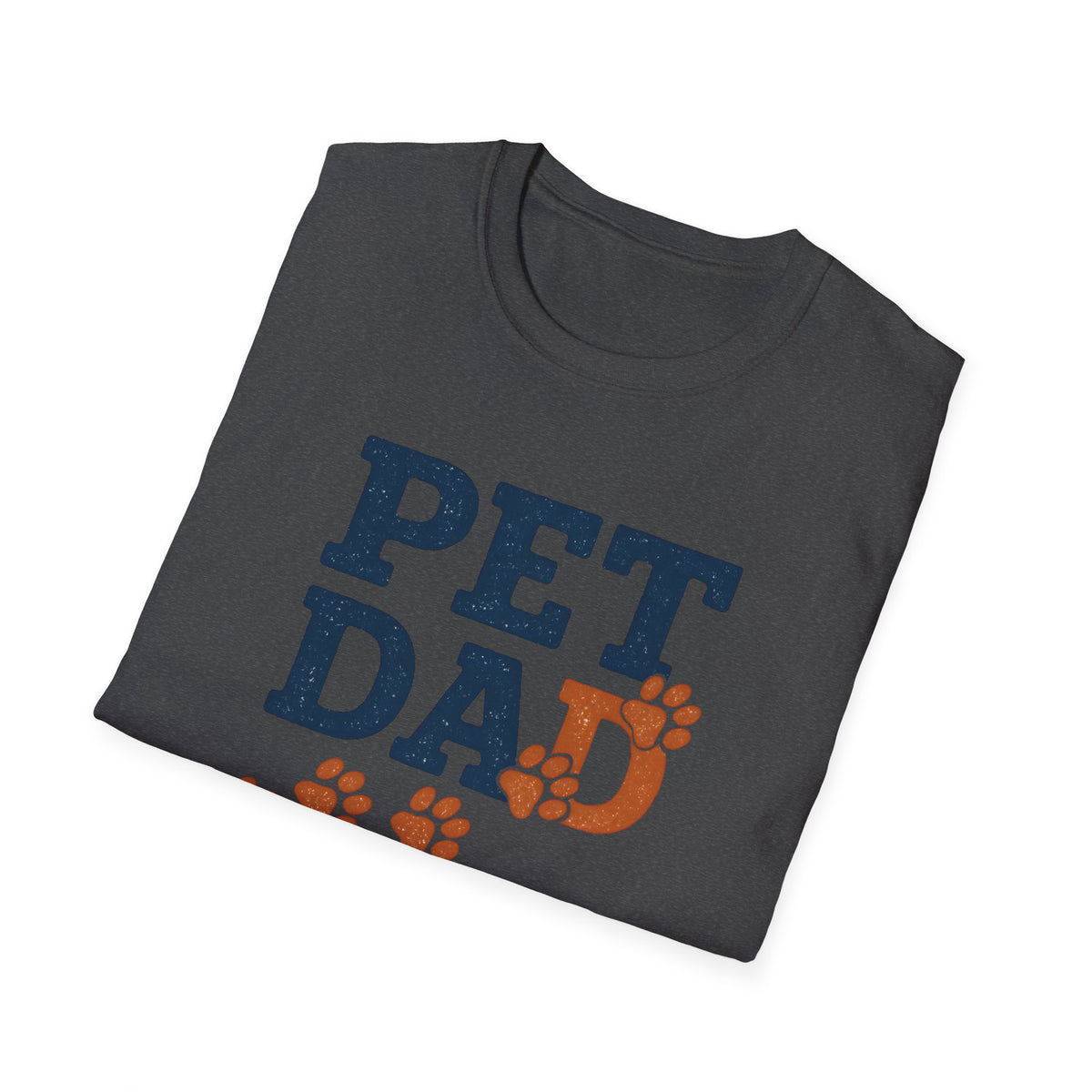 Pet Dad Logo Shirt – Funny Dog Dad & Cat Dad Graphic Tee