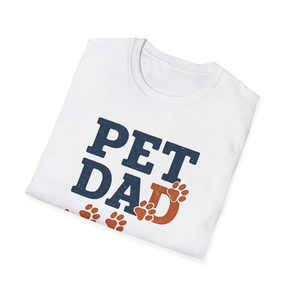 Pet Dad Logo Shirt – Funny Dog Dad & Cat Dad Graphic Tee