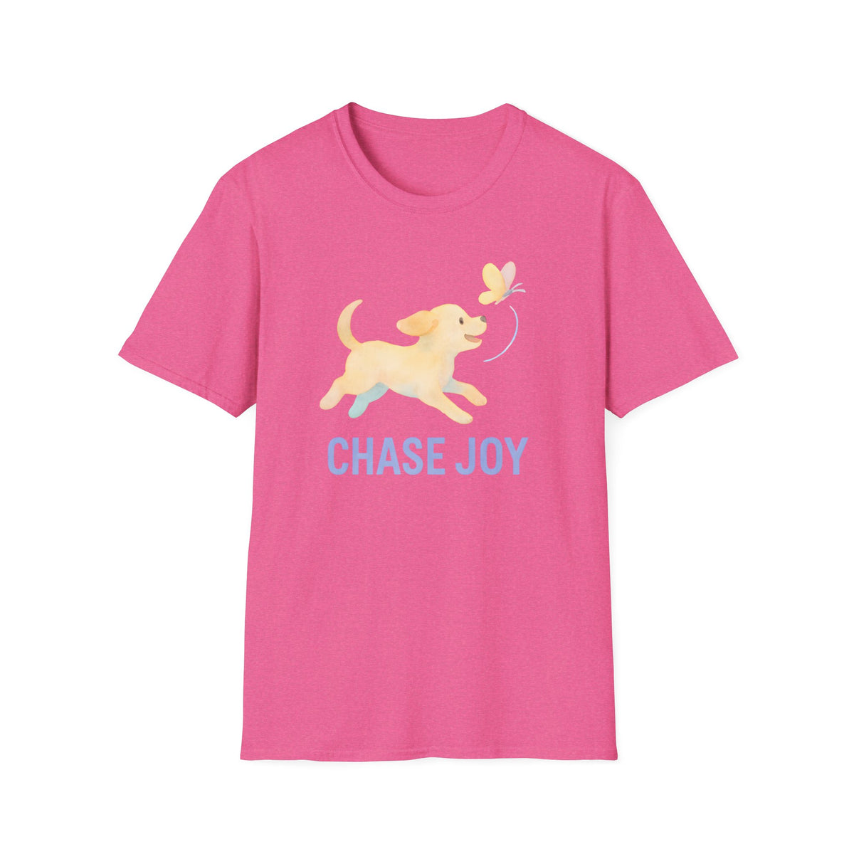 Dog Chasing Butterfly Shirt – Cute Dog Lover Gift Tee
