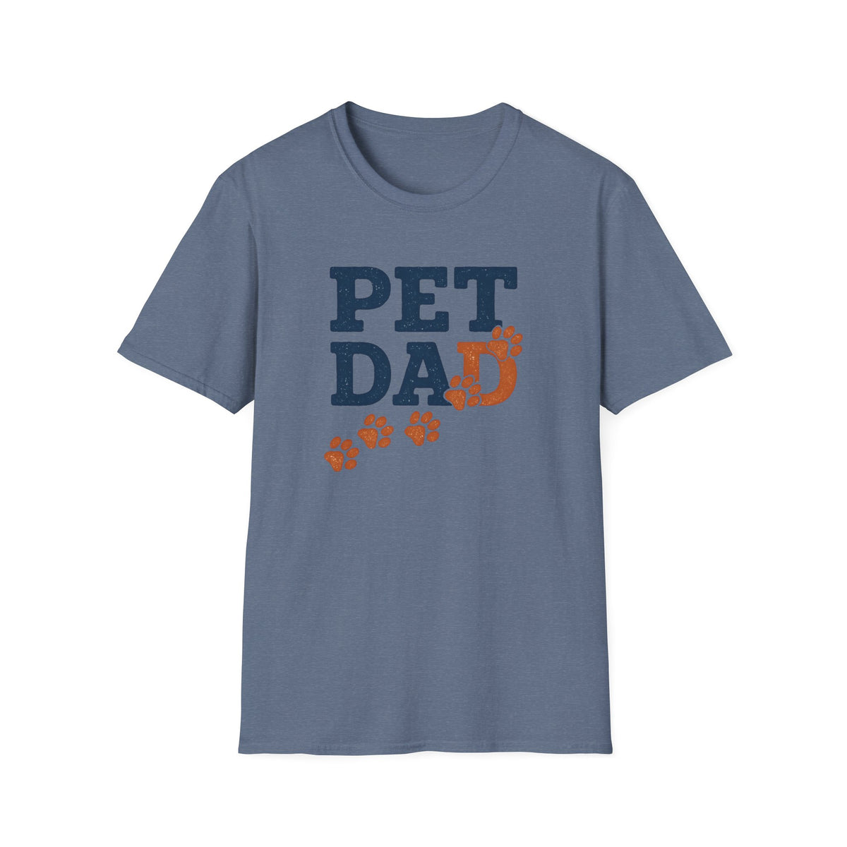 Pet Dad Logo Shirt – Funny Dog Dad & Cat Dad Graphic Tee
