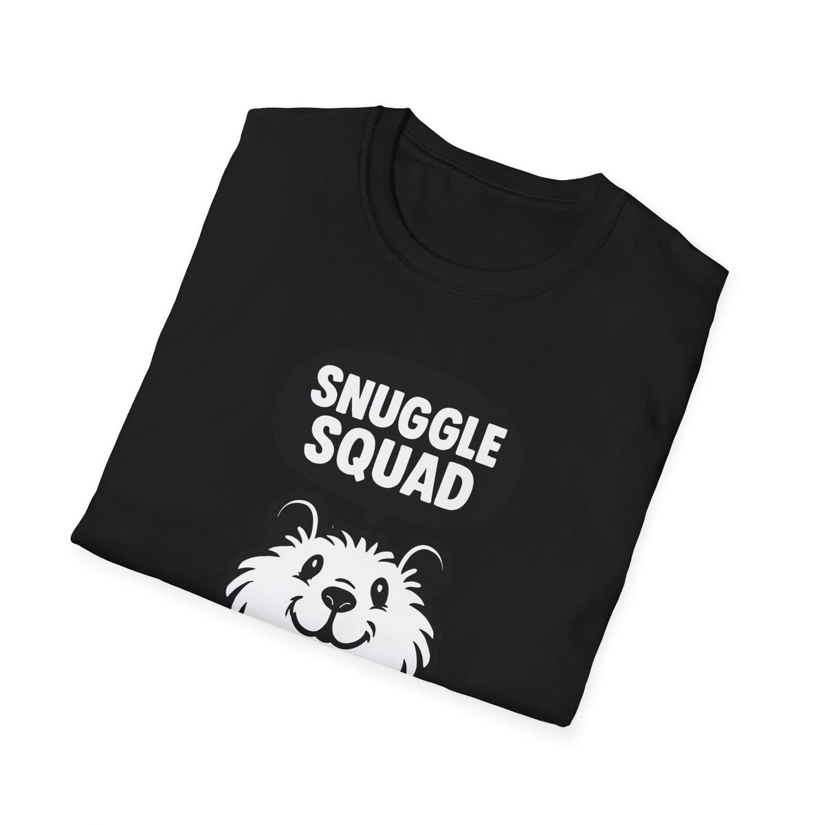 Snuggle Squad Pet Lover Graphic Tee – Cozy Dog Mom Uniform