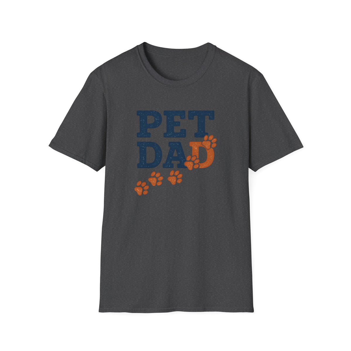 Pet Dad Logo Shirt – Funny Dog Dad & Cat Dad Graphic Tee