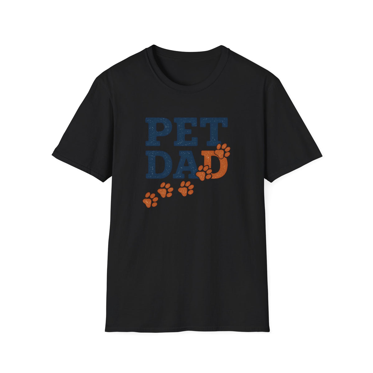 Pet Dad Logo Shirt – Funny Dog Dad & Cat Dad Graphic Tee