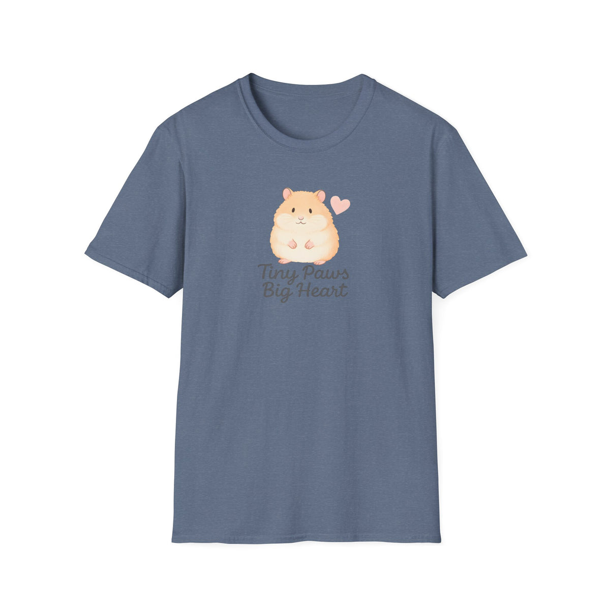 Tiny Paws Big Heart T-Shirt – Vintage Retro Dog & Cat Lover Tee