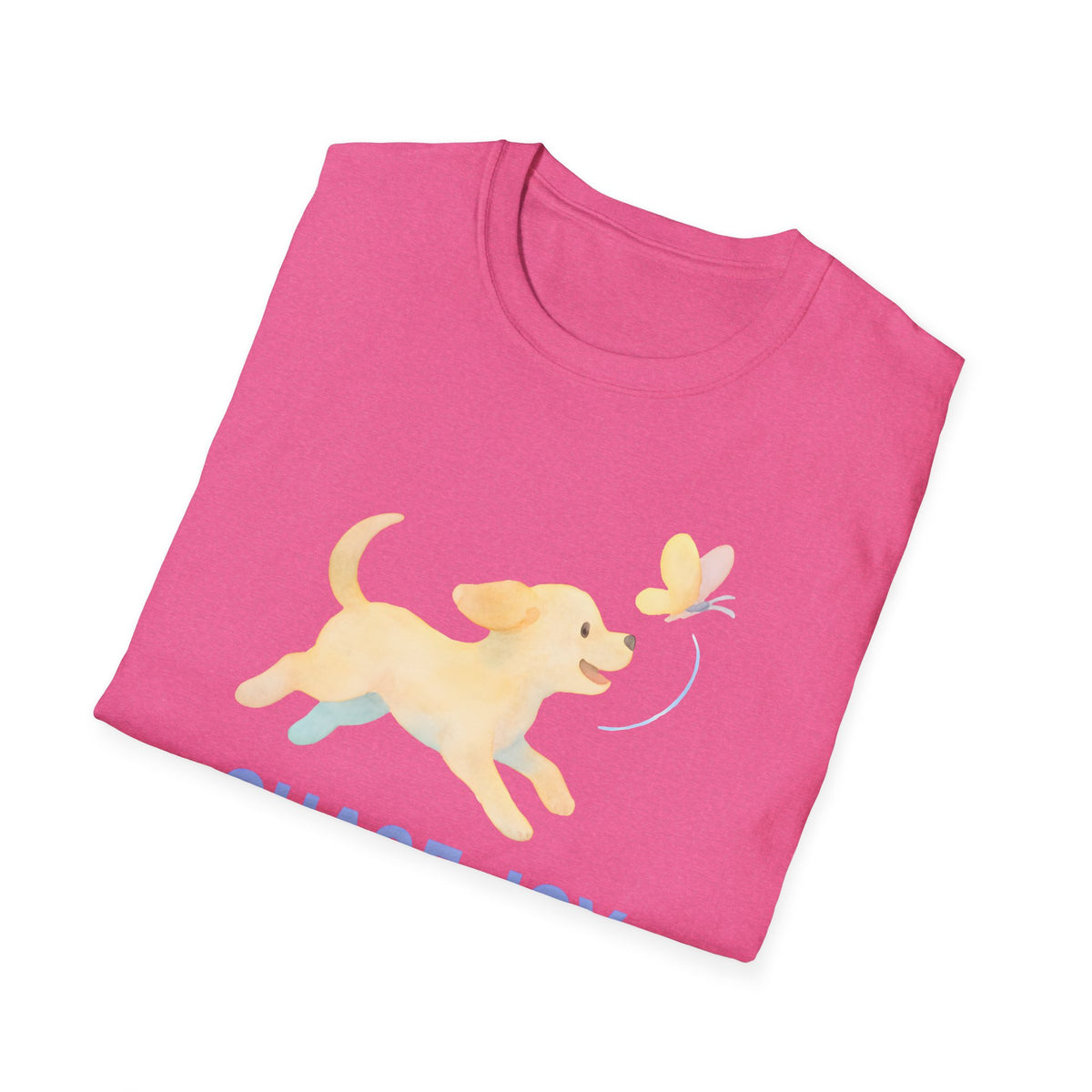 Dog Chasing Butterfly Shirt – Cute Dog Lover Gift Tee