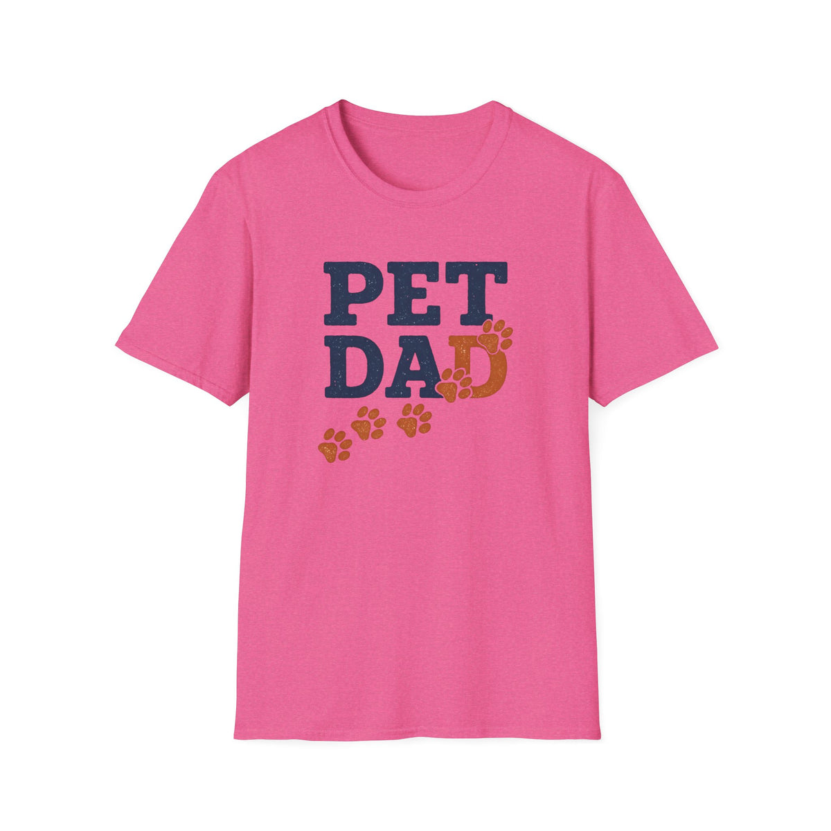 Pet Dad Logo Shirt – Funny Dog Dad & Cat Dad Graphic Tee