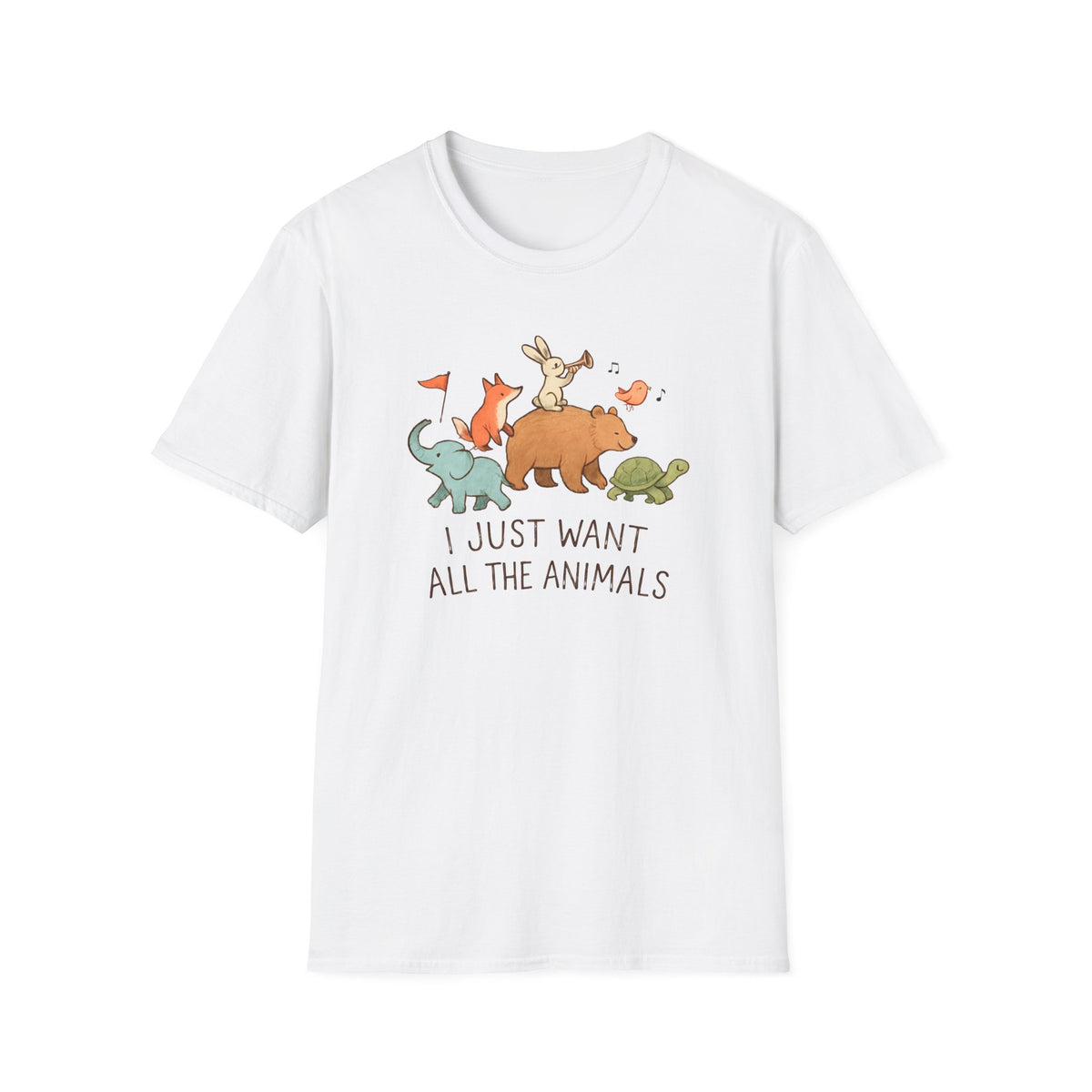All The Animals T-Shirt – Cute Animal Lover Gift Tee