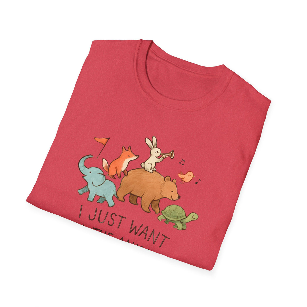 All The Animals T-Shirt – Cute Animal Lover Gift Tee