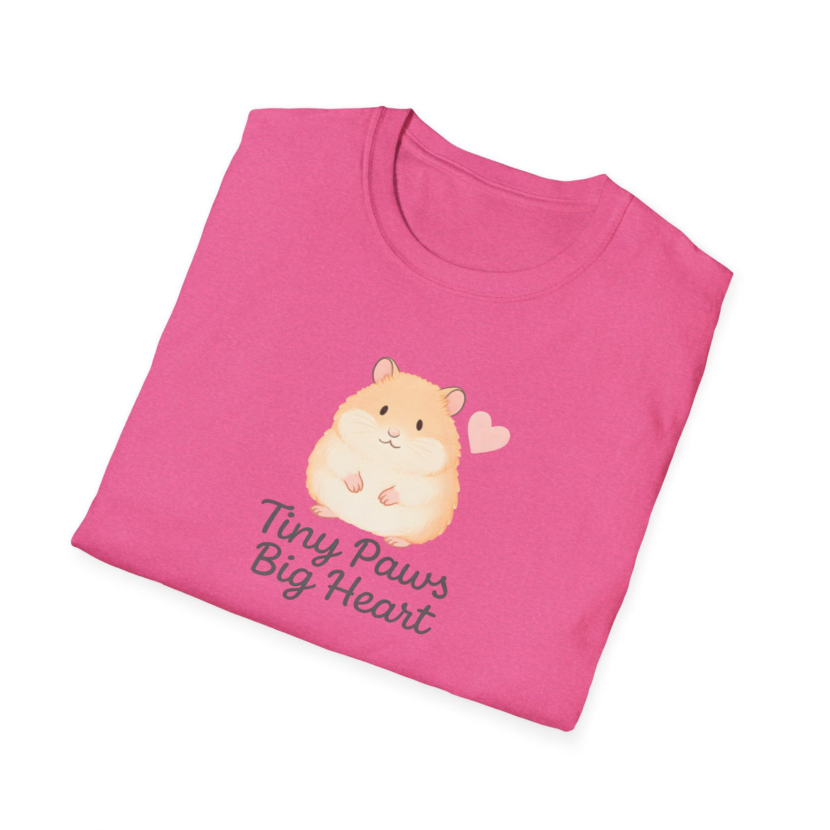 Tiny Paws Big Heart T-Shirt – Vintage Retro Dog & Cat Lover Tee