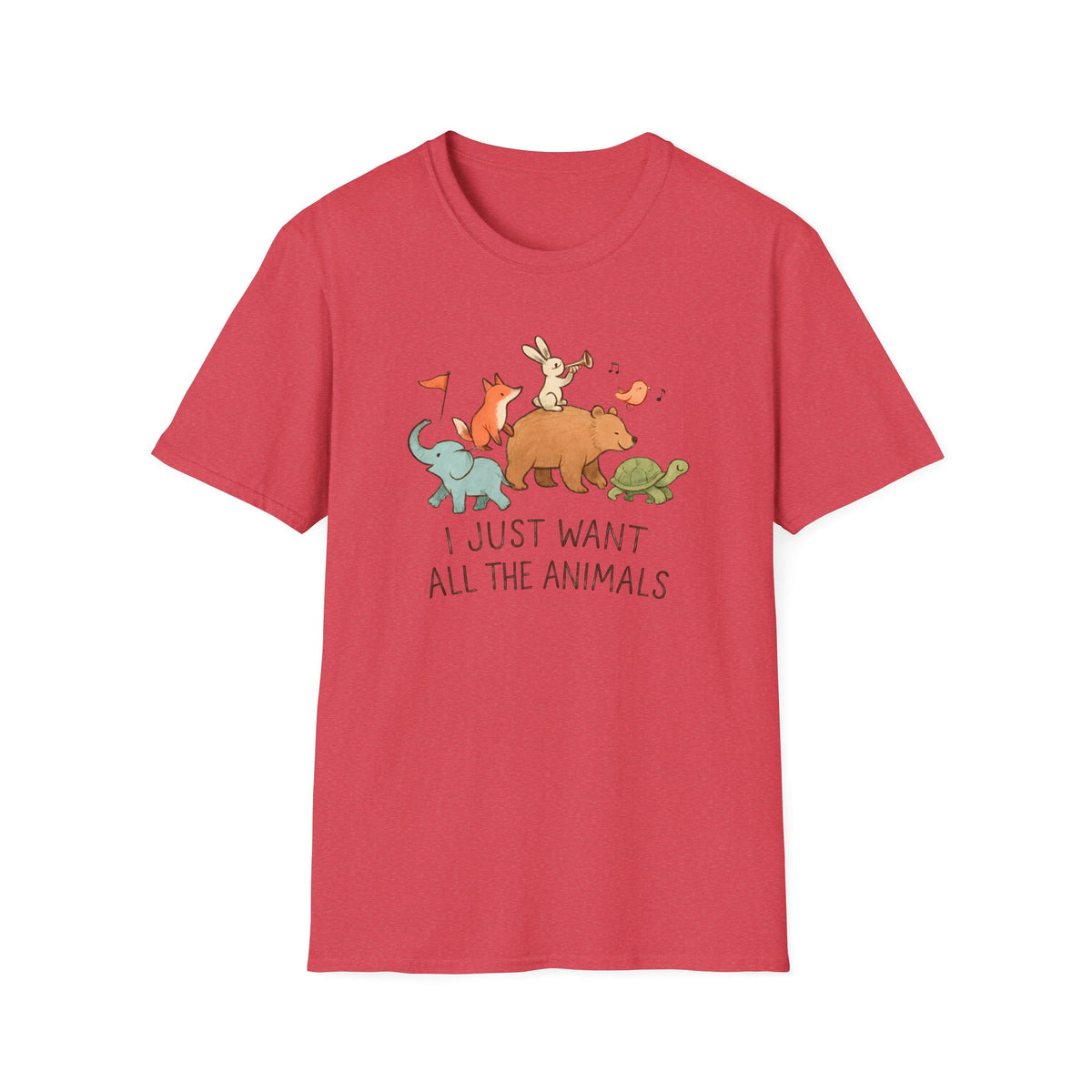 All The Animals T-Shirt – Cute Animal Lover Gift Tee