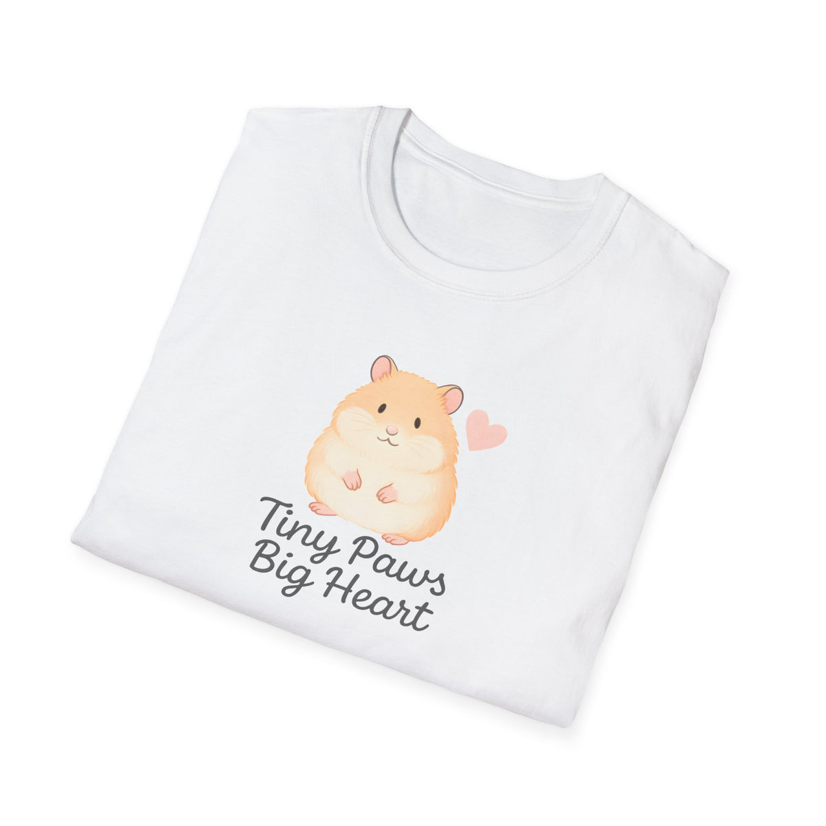 Tiny Paws Big Heart T-Shirt – Vintage Retro Dog & Cat Lover Tee