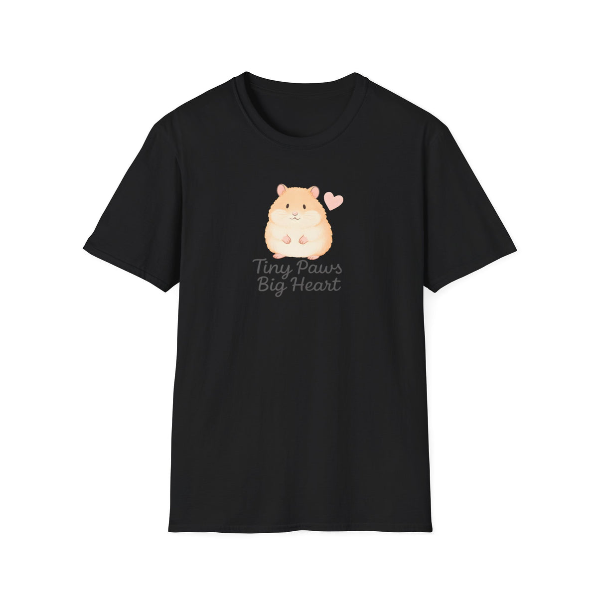 Tiny Paws Big Heart T-Shirt – Vintage Retro Dog & Cat Lover Tee
