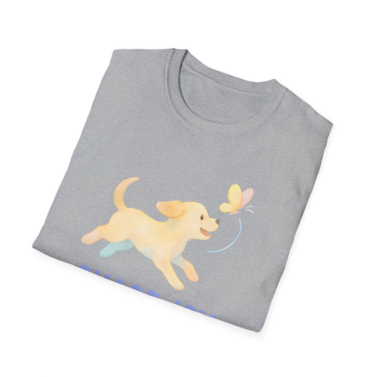 Dog Chasing Butterfly Shirt – Cute Dog Lover Gift Tee