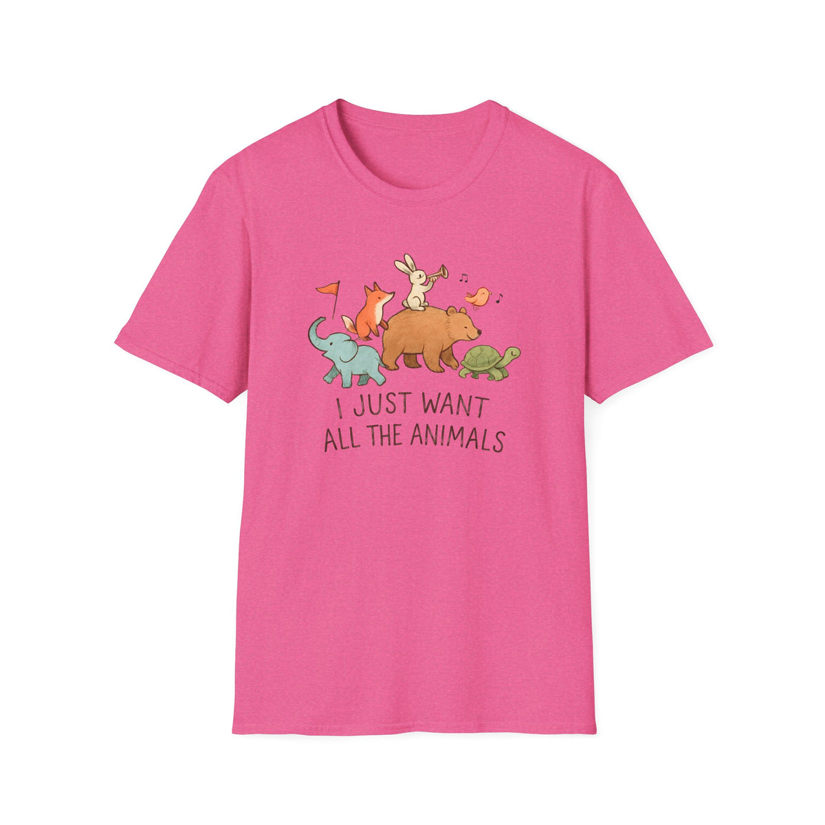 All The Animals T-Shirt – Cute Animal Lover Gift Tee