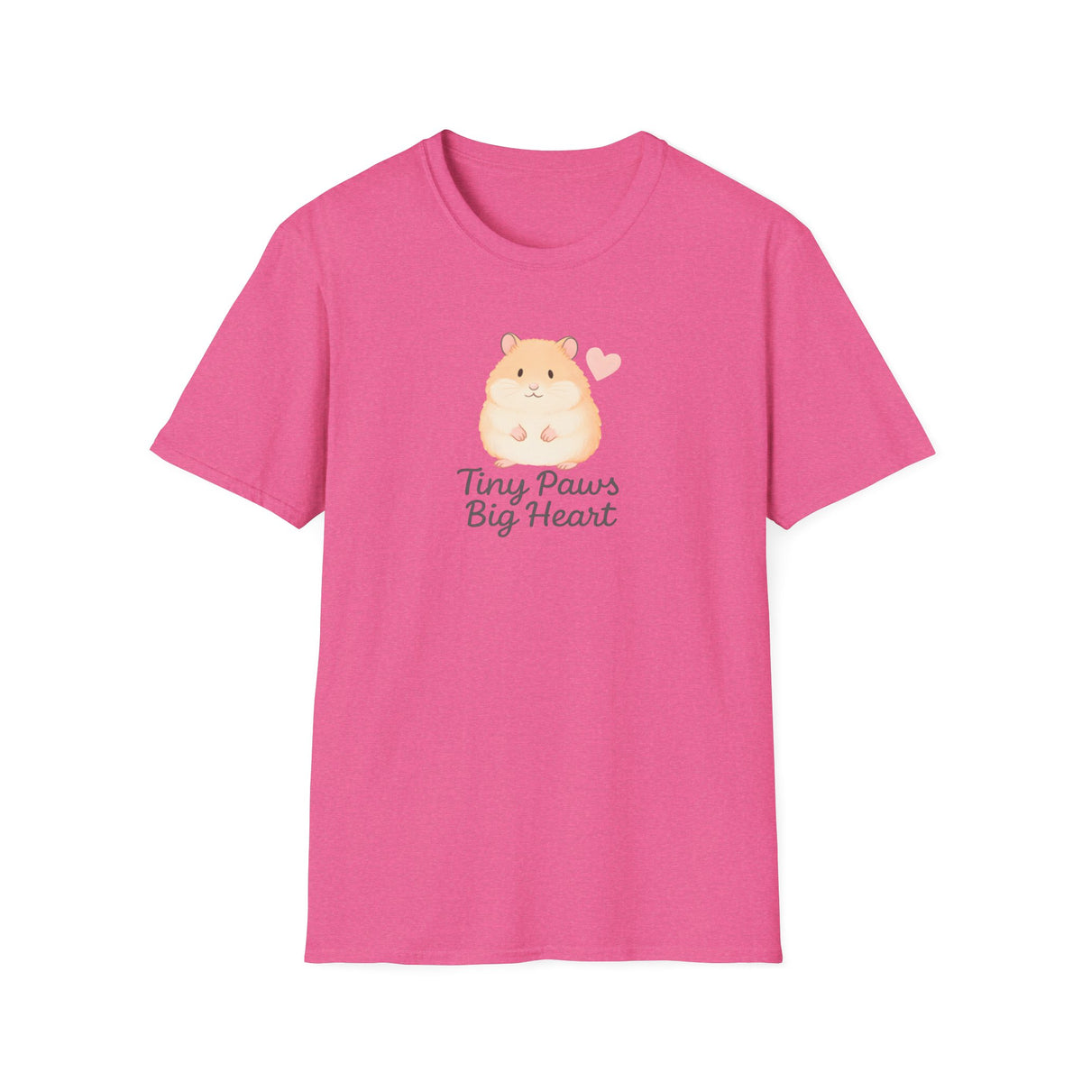Tiny Paws Big Heart T-Shirt – Vintage Retro Dog & Cat Lover Tee