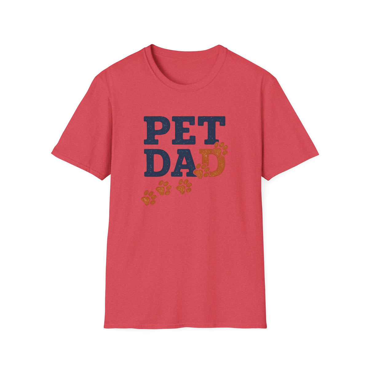 Pet Dad Logo Shirt – Funny Dog Dad & Cat Dad Graphic Tee